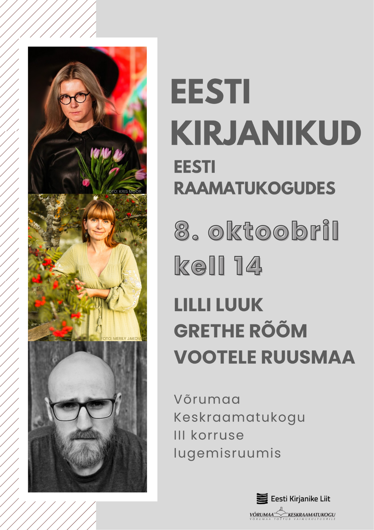 Eesti kirjanikud Eesti raamatukogudes