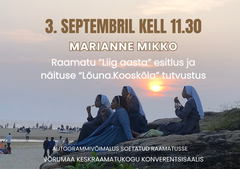 Marianne Mikko raamatu 