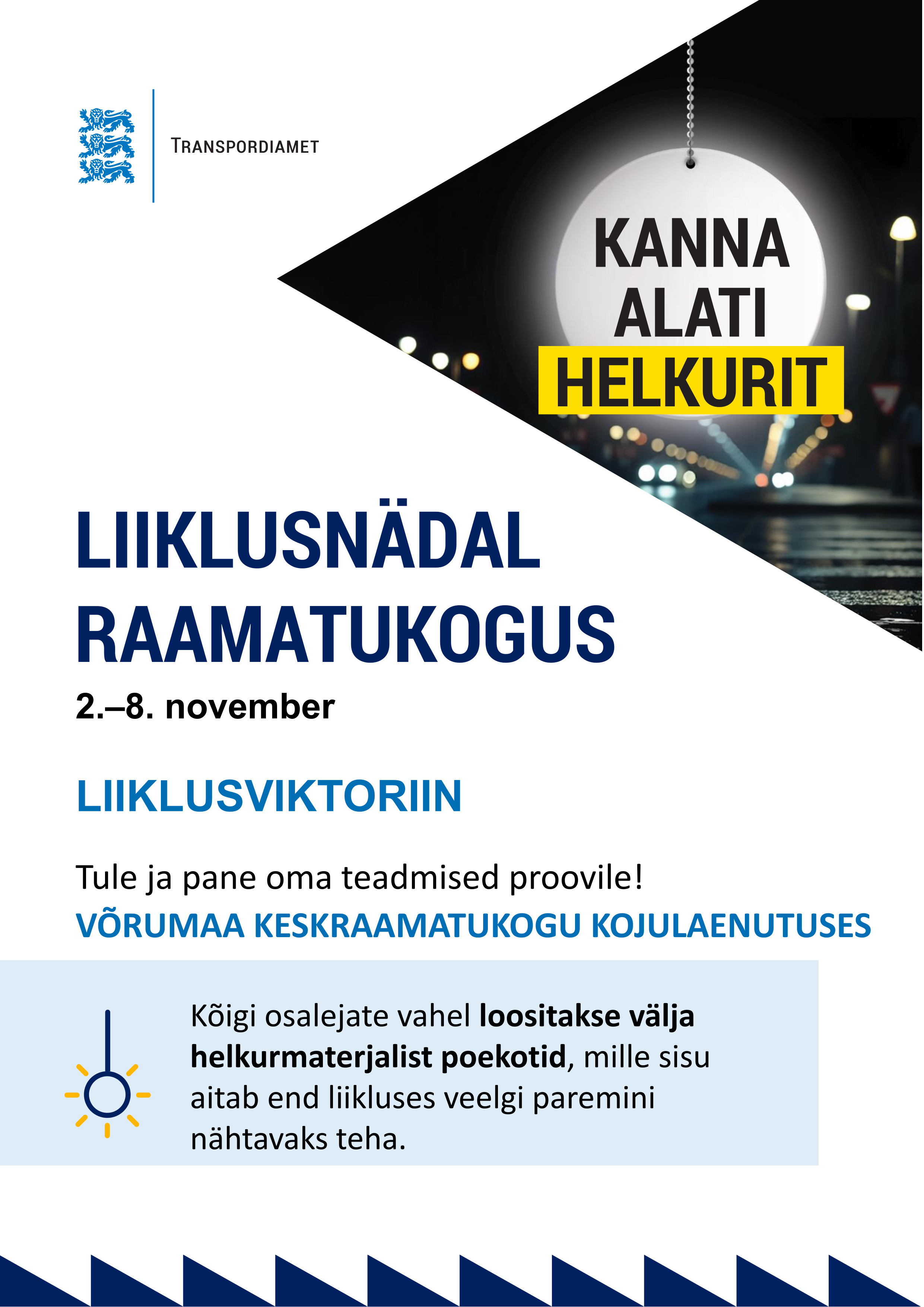 Liiklusnädal raamatukogus