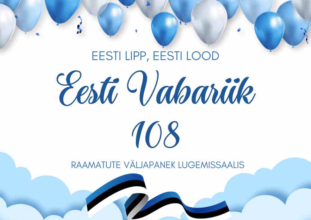 Raamatute väljapanek - Eesti Vabariik 108