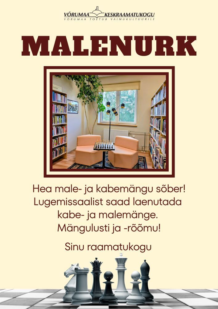 Malenurk raamatukogus