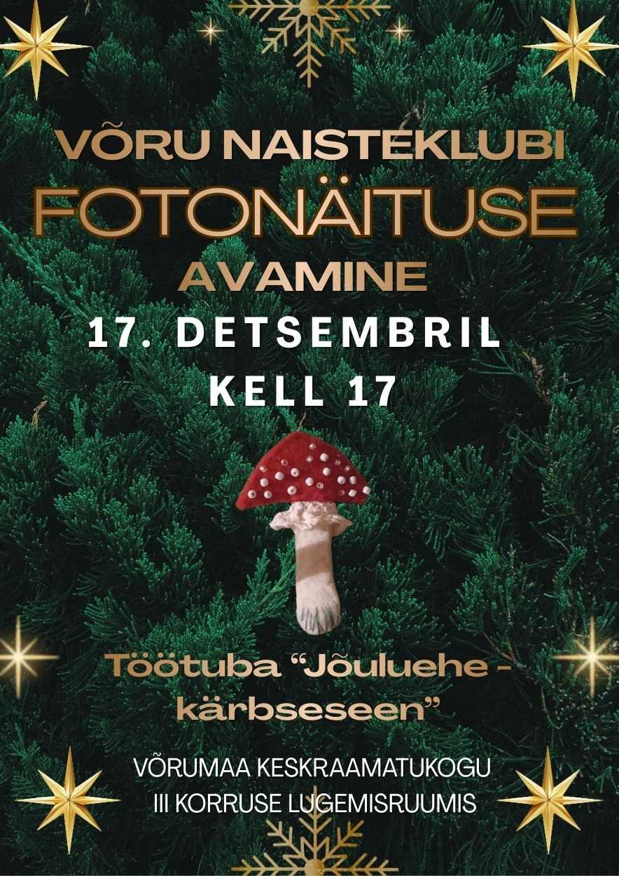 Võru Naisteklubi fotonäituse avamine