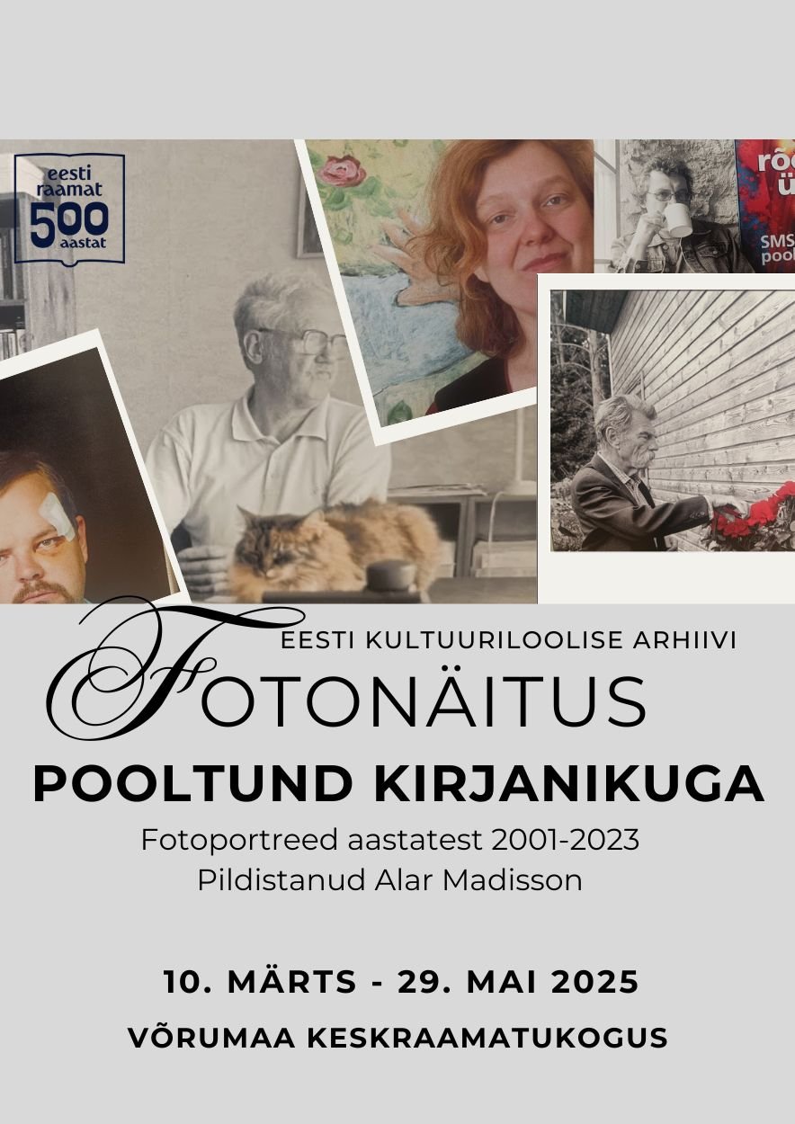 Pooltund kirjanikuga