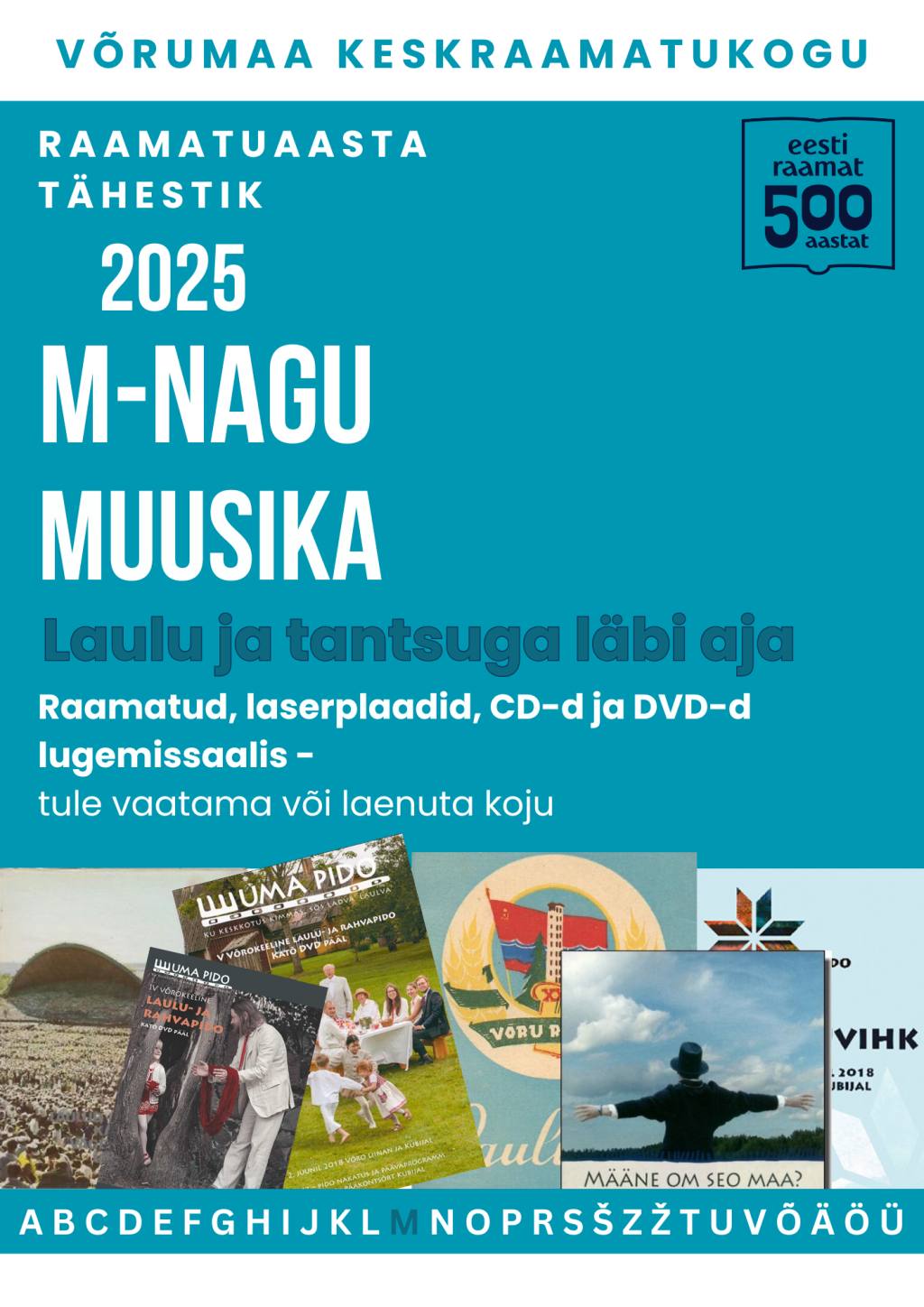 Raamatuaasta tähestik. M - nagu muusika.