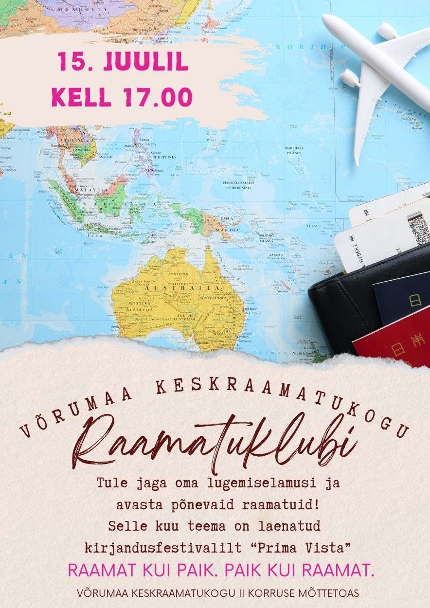 Raamatuklubi juuli
