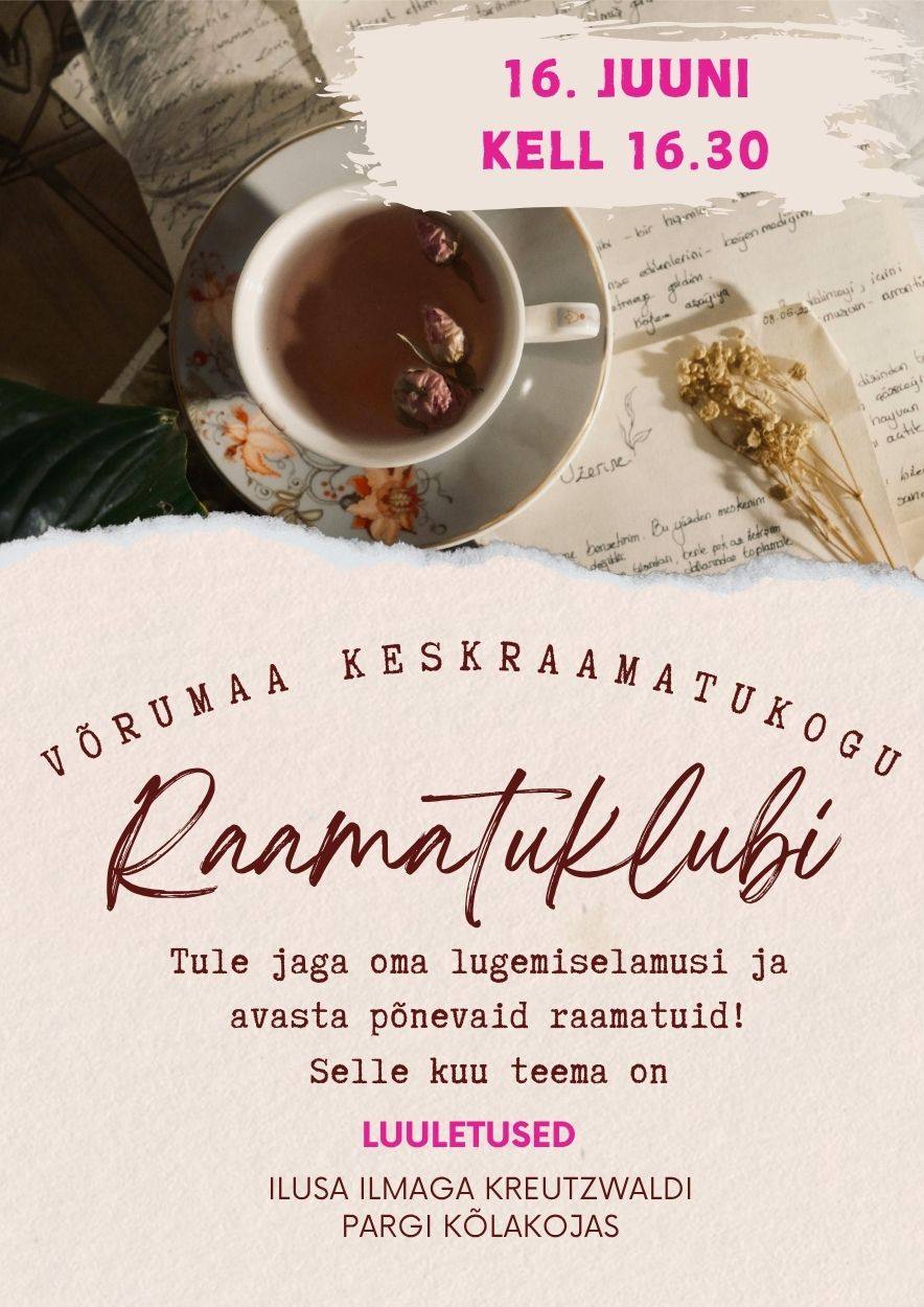 Raamatuklubi juunis