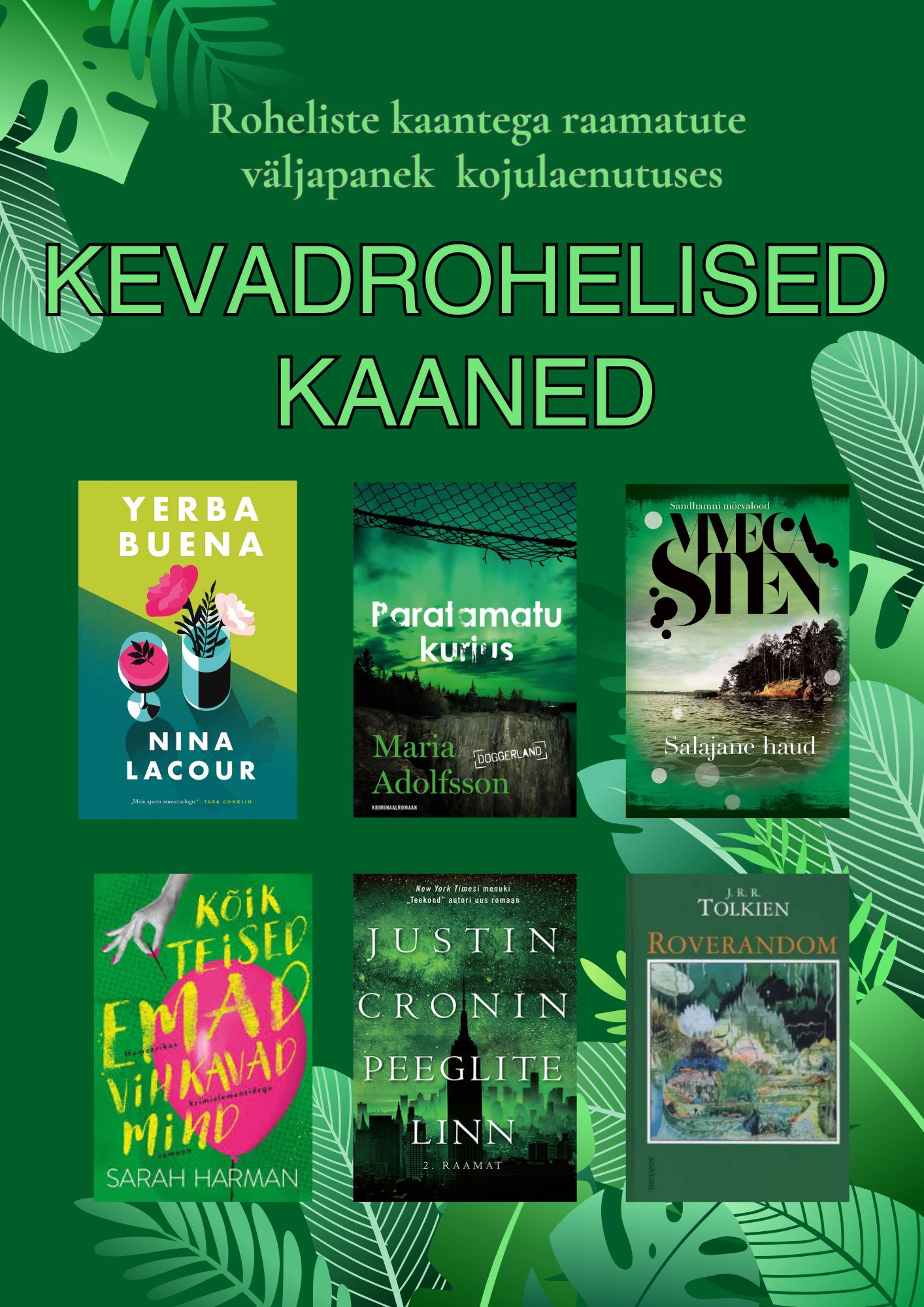 Raamatute väljapanek 