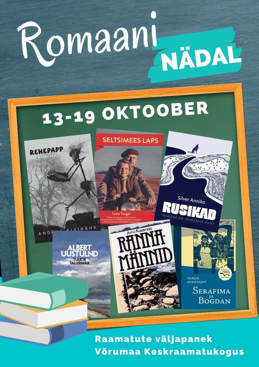 Raamatute väljapanek 