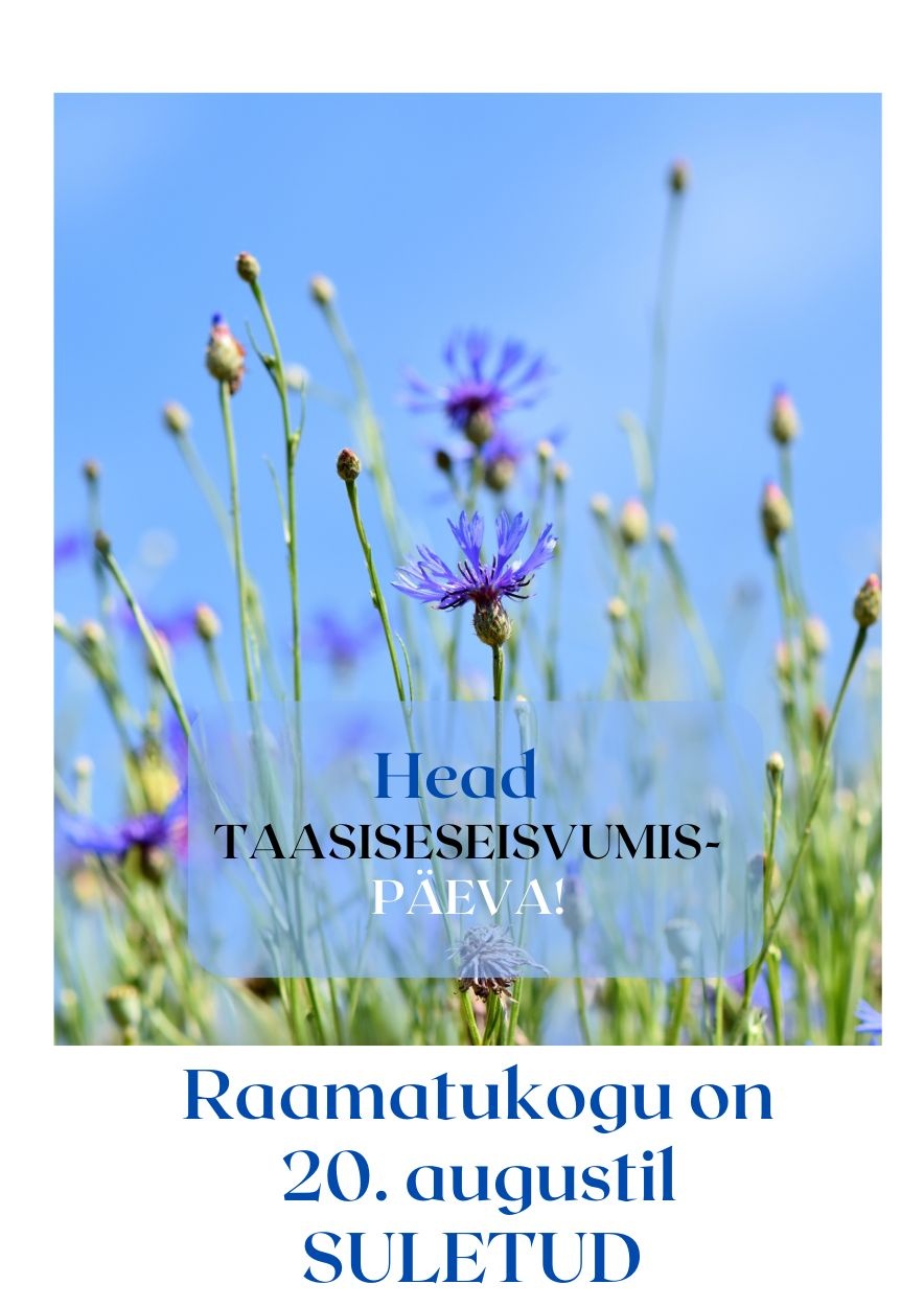 Head taasiseseisvumispäeva!