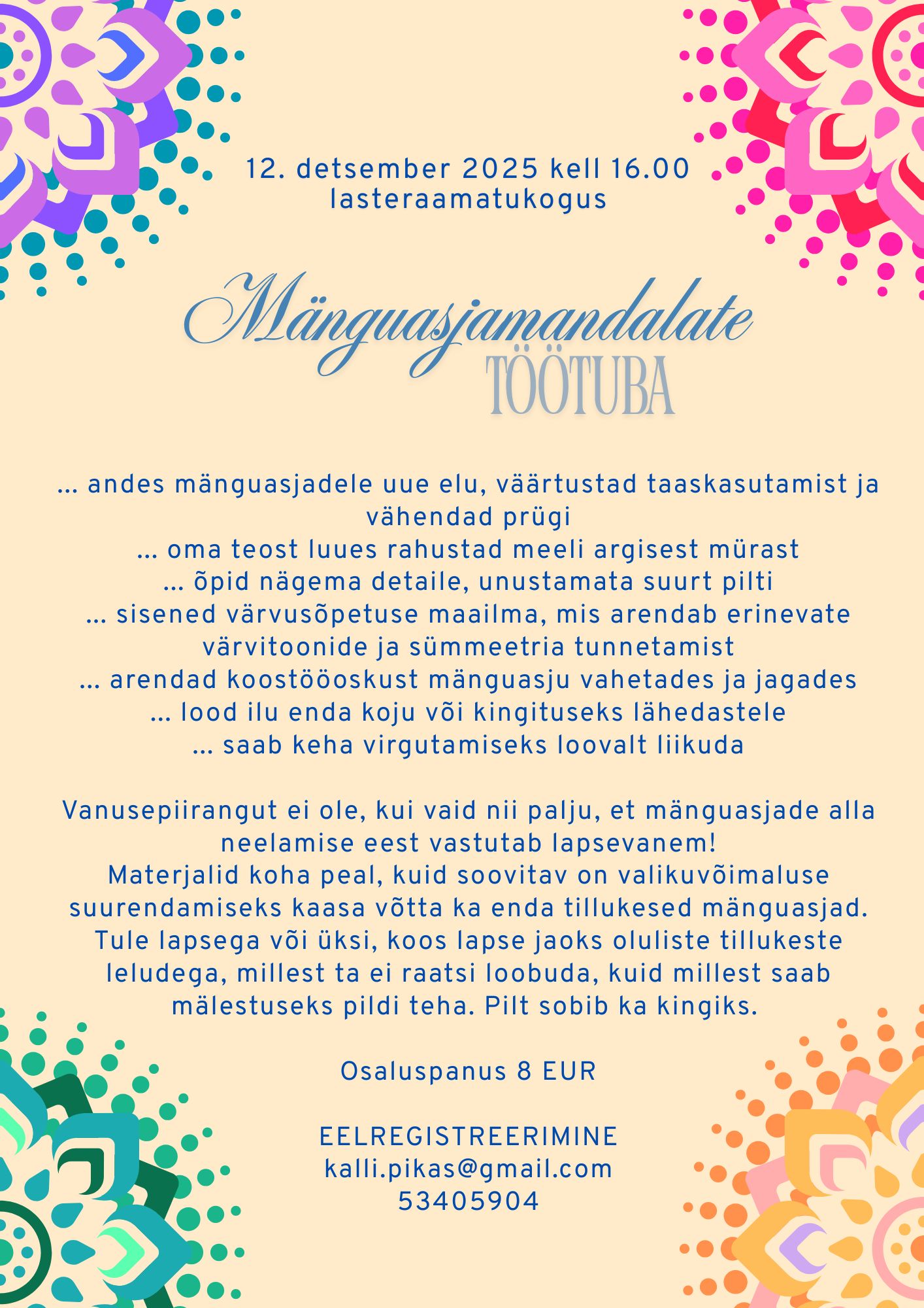 Mänguasjamandalate 2