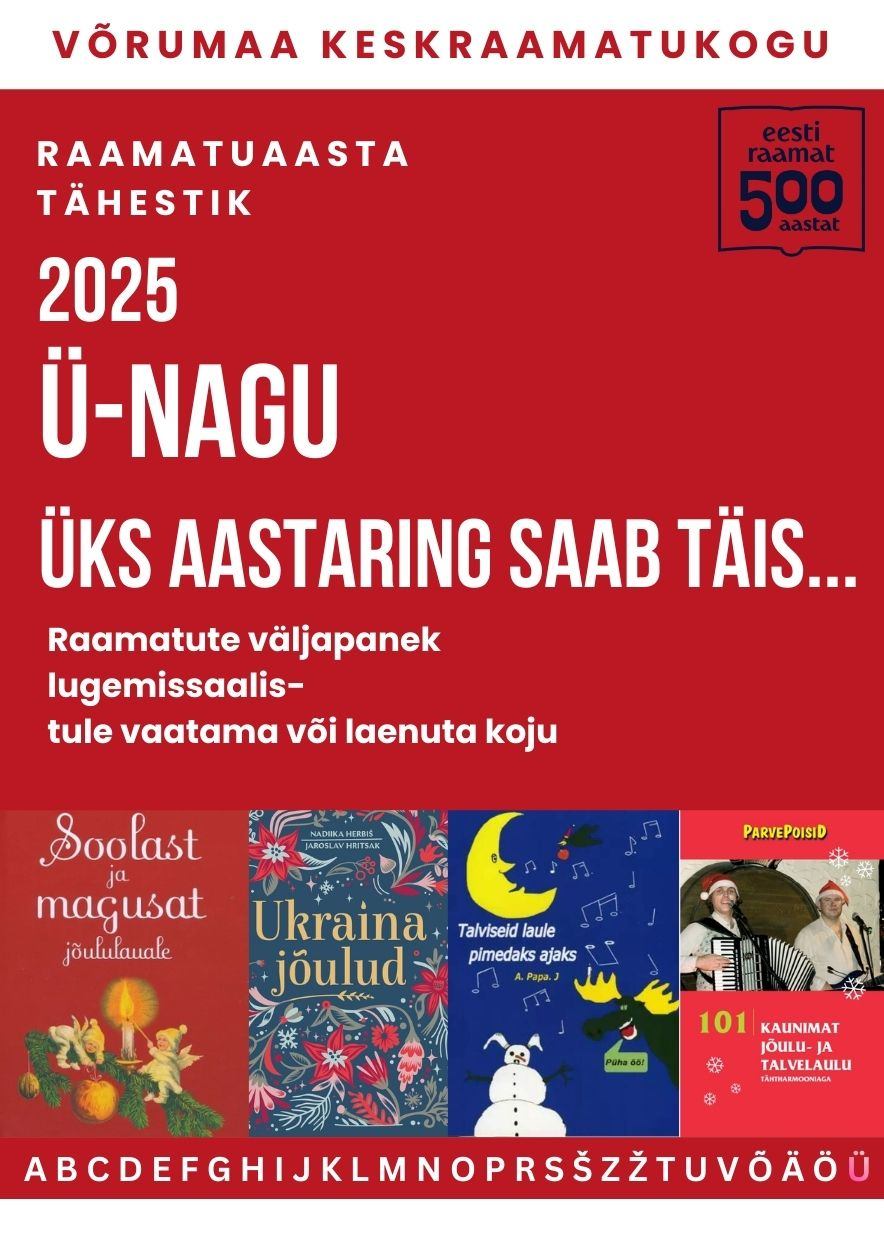 Raamatuaasta tähestik. Ü - nagu üks aastaring saab täis...